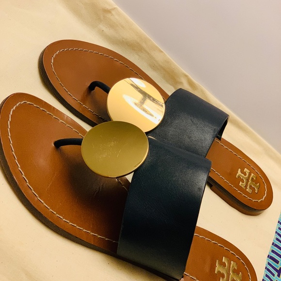 Tory Burch Patos Disk Sandals - Picture 2 of 4